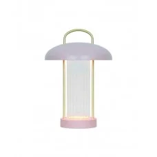 Настольная лампа с аккумулятором Nordlux 2512505057 Mirano LED 1x3W 3000K 150Lm IP20 розовая