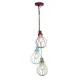 Подвесной светильник Searchlight 4683-3 Novelty 3Lt Pendant - Multi-Coloured Metal