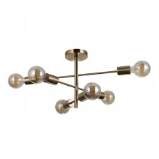 Люстра - Italux PND-4025-6-HBR Piansi