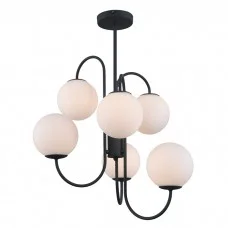 Люстра - Italux PND-5500-6-BK Gela