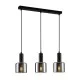 Подвесной светильник Italux PND-65342-3-BK+SG Santia Подвесной светильник Italux PND-65342-3-BK+SG Santia