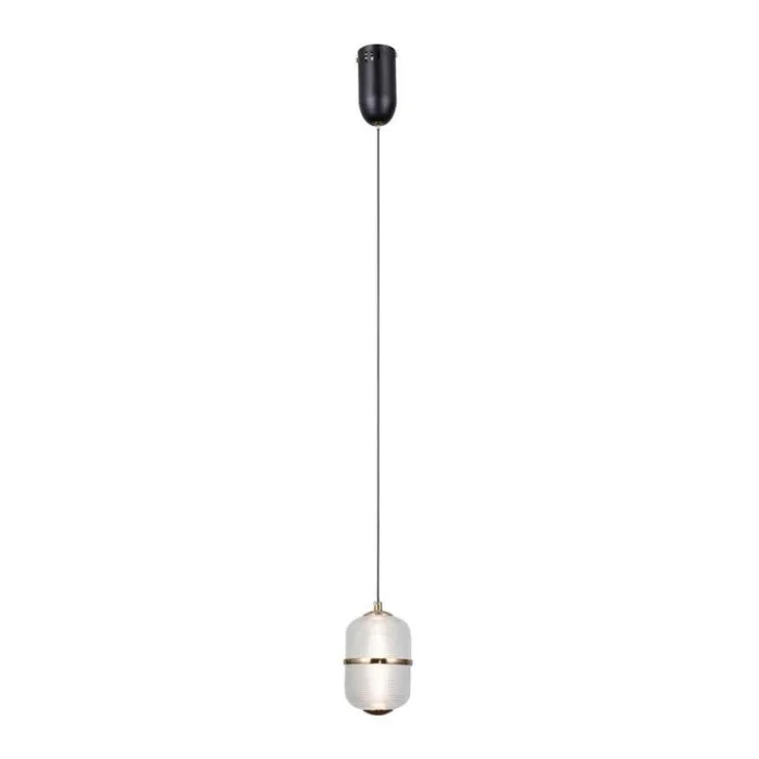 Подвесной светильник Italux PND-34375-1-BK Alani LED 1x6W 3000K 588Lm IP20 черный