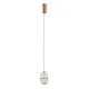 Подвесной светильник, люстра Italux PND-34375-1-HBR Alani LED 1x6W 3000K 588Lm IP20 золотой