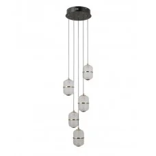 Подвесной светильник Italux PND-34375-5-BK Alani LED 5x28W 3000K 2184Lm IP20 черный