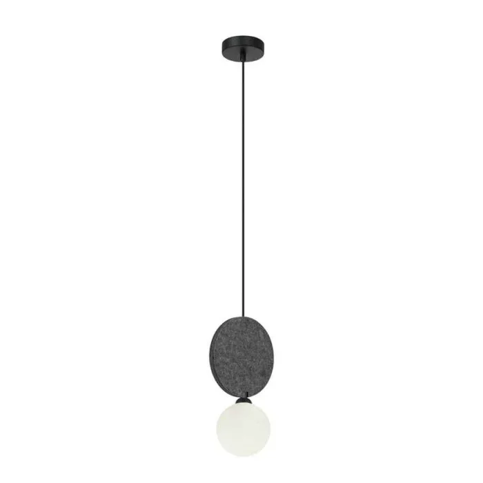 Подвесной светильник, люстра Italux PND-59779-1M-GR Andrea G9 1x25W IP20 графитовый