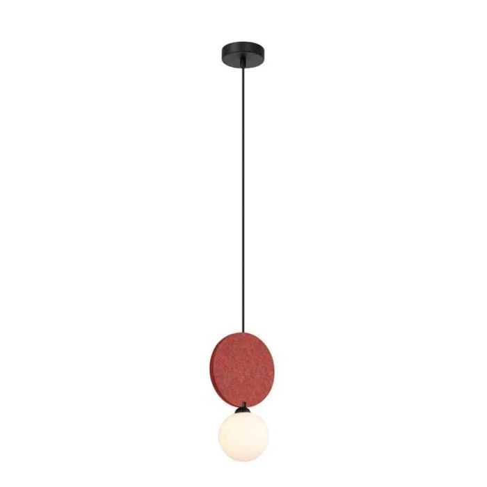 Подвесной светильник, люстра Italux PND-59779-1M-RED Andrea G9 1x25W IP20 красный Подвесной светильник, люстра Italux PND-59779-1M-RED Andrea G9 1x25W IP20 красный