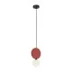 Подвесной светильник, люстра Italux PND-59779-1M-RED Andrea G9 1x25W IP20 красный Подвесной светильник, люстра Italux PND-59779-1M-RED Andrea G9 1x25W IP20 красный