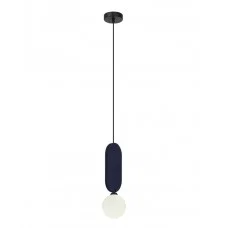 Подвесной светильник, люстра Italux PND-59815-1-BLU Lorenzo G9 1x25W IP20 синий Подвесной светильник, люстра Italux PND-59815-1-BLU Lorenzo G9 1x25W IP20 синий