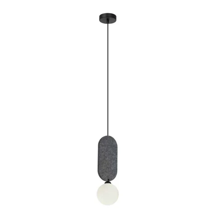 Подвесной светильник, люстра Italux PND-59815-1-GR Lorenzo G9 1x25W IP20 графитовый