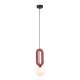 Подвесной светильник, люстра Italux PND-59839-1-RED Masso G9 1x25W IP20 красный Подвесной светильник, люстра Italux PND-59839-1-RED Masso G9 1x25W IP20 красный