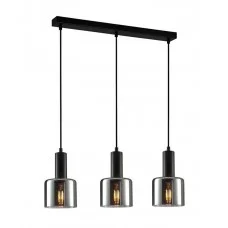 Светильник подвесной, люстра Italux PND-65342-3-BK+SG Santia E27 3x40W IP20 черный Светильник подвесной, люстра Italux PND-65342-3-BK+SG Santia E27 3x40W IP20 черный
