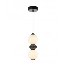 Подвесной светильник, люстра Italux PND-94921-2A-BK Balos LED 1x10W 3000K 1250Lm IP20 черный