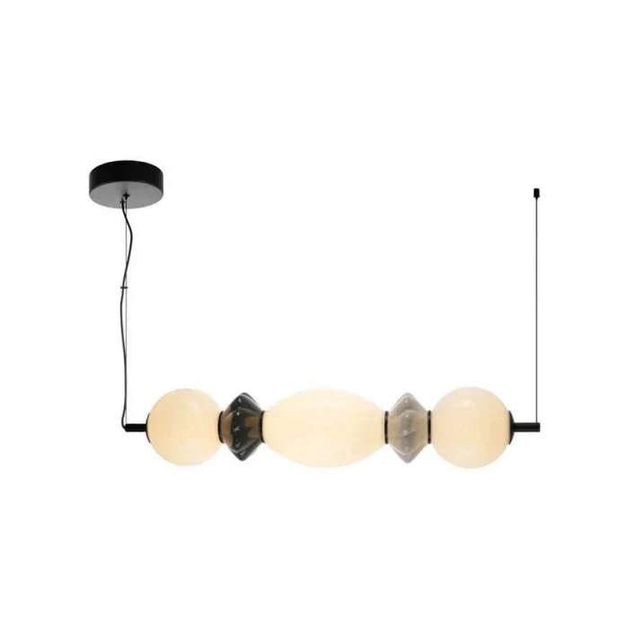 Подвесной светильник, люстра Italux PND-94921-3A-BK Balos LED 1x14W 3000K 1600Lm IP20 черный