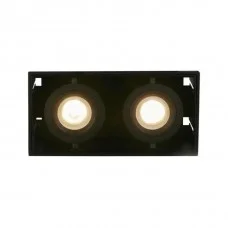 Точечный светильник Searchlight PL-SAB2-B Sablons 2 Square Trimless