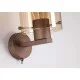 Бра - Searchlight 88912-1MO Швеция 1Lt Wall Light - Mocha Metal & Amber Glass
