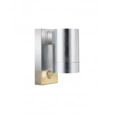 Вуличний світильник з датчиком руху Nordlux 21509131 Tin GU10 1x25W IP54 сріблястий
