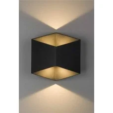 Вуличний світильник Nowodvorski 8142 Triangles LED 2x5W 3000K 700Lm IP54 чорний