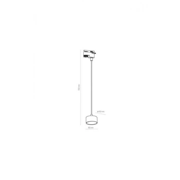 Трековый светильник TK Lighting 4274 Tracer GX53 1x15W IP20 хром Трековый светильник TK Lighting 4274 Tracer GX53 1x15W IP20 хром