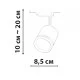 Трековый светильник Friendlylight FL6009 Fara S LED 15W