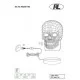 Світильник REALITY R52461106 SKULL Світильник REALITY R52461106 SKULL