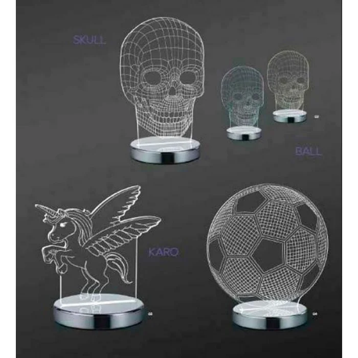 Світильник REALITY R52461106 SKULL Світильник REALITY R52461106 SKULL