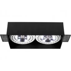 Точковий світильник Nowodvorski 9403 Mod GU10 2x15W IP20 чорний