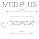 Точковий світильник Nowodvorski 9407 Mod GU10 2x15W IP20 білий