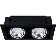 Точковий світильник Nowodvorski 9570 Downlight GU10, ES111 2x15W IP20 чорний Точковий світильник Nowodvorski 9570 Downlight GU10, ES111 2x15W IP20 чорний