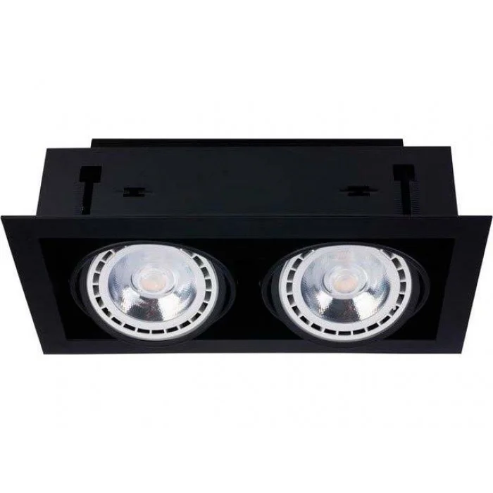 Точковий світильник Nowodvorski 9570 Downlight GU10, ES111 2x15W IP20 чорний