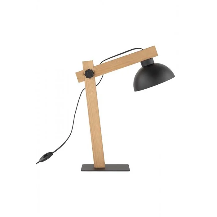 Настільна лампа TK Lighting 5346 Oslo E27 1x15W IP20 чорна Настільна лампа TK Lighting 5346 Oslo E27 1x15W IP20 чорна
