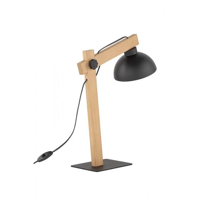 Настільна лампа TK Lighting 5346 Oslo E27 1x15W IP20 чорна Настільна лампа TK Lighting 5346 Oslo E27 1x15W IP20 чорна