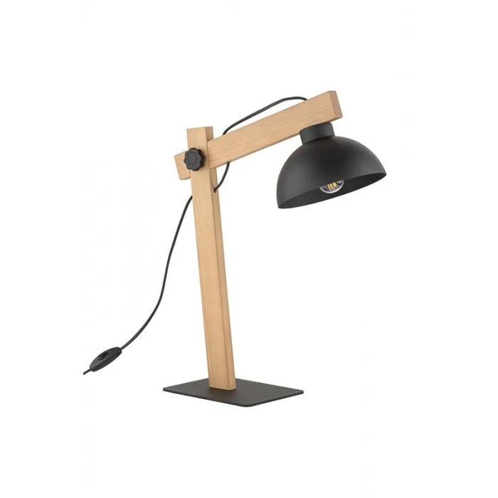 Настільна лампа TK Lighting 5346 Oslo E27 1x15W IP20 чорна