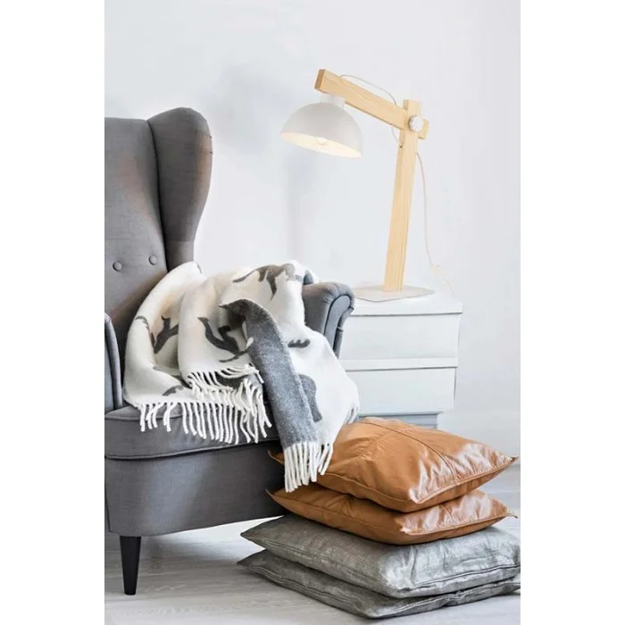 Настільна лампа TK Lighting 5347 Oslo E27 1x15W IP20 біла Настільна лампа TK Lighting 5347 Oslo E27 1x15W IP20 біла