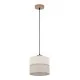 Підвісний світильник, люстра TK Lighting 5770 Eco E27 1x15W IP20 бежевий