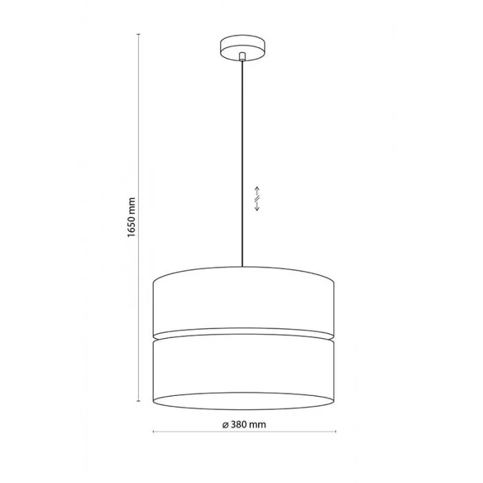 Підвісний світильник, люстра TK Lighting 5772 Eco E27 1x15W IP20 бежевий Підвісний світильник, люстра TK Lighting 5772 Eco E27 1x15W IP20 бежевий