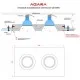 Точечный светильник Agara 01212W СВ 0055 Точечный светильник Agara 01212W СВ 0055