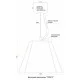Подвес AGARA 01110MET ТРЕГО