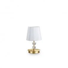 Настольная лампа Ideal Lux 197753 Pegaso TL1 Small Ottone Satinato