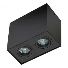 Точковий світильник Azzardo AZ2138 Eloy GU10 2x50W IP20 чорний