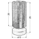 Настольная лампа Candellux 41-59376