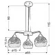 Candellux Люстра 33-56368 CROMINA
