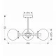 Candellux Люстра 33-01290 Lens Candellux Люстра 33-01290 Lens