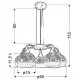Candellux Люстра 35-57266 CROMINA Candellux Люстра 35-57266 CROMINA