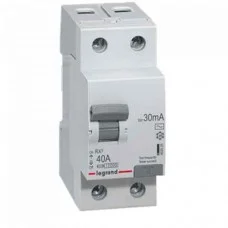 УЗО RX3 2P 40А 30mA AC Legrand, 402025