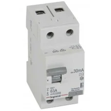 УЗО RX3 2P 63А 30mA AC Legrand, 402026