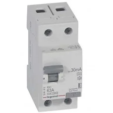 УЗО RX3 2P 63А 30mA A Legrand, 402038