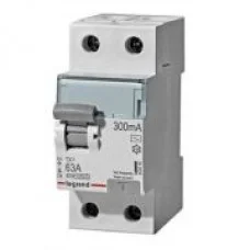 УЗО TX3 2P 63A 300мА AC, Legrand, 403040