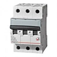 Автомат электрический C 10A 3П 6kA, Legrand, 404054