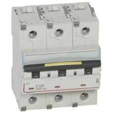 Эл.автомат DX? 3П C 125A 16kA, Legrand, 409282