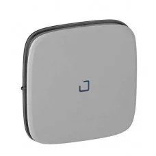 Клавіша вимикача з підсвіткою Legrand Valena Allure алюміній, 755087